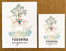 画像をギャラリービューアに読み込む, FUUSHIKAステッカー